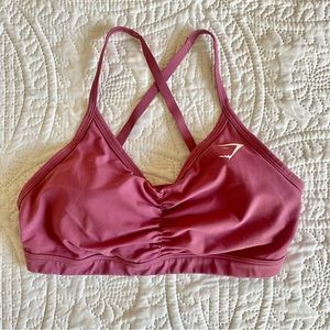 GYMSHARK Ruched Training Sports Bra